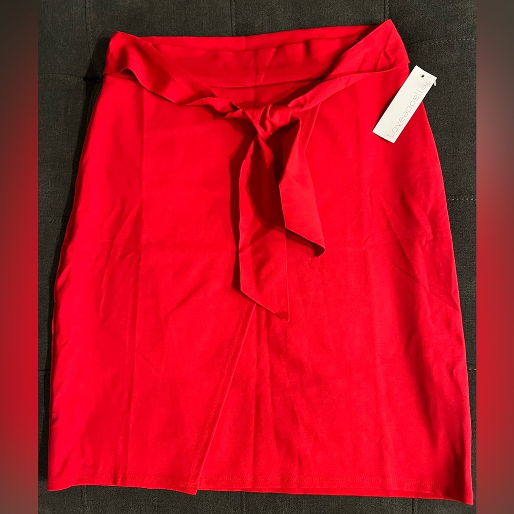 NWT! Red skirt women